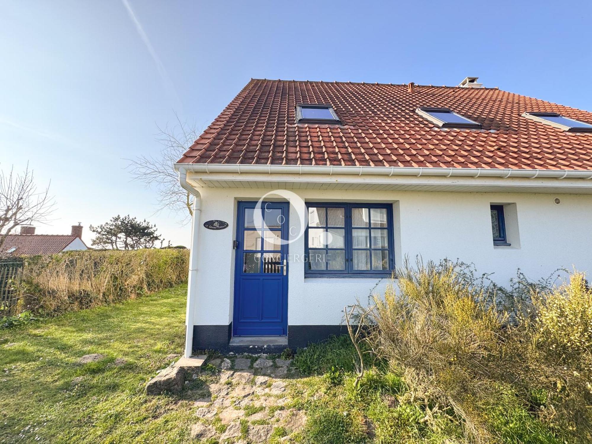 Coc - Villa Le Grand Terrain - Vue Mer Wissant Exterior foto