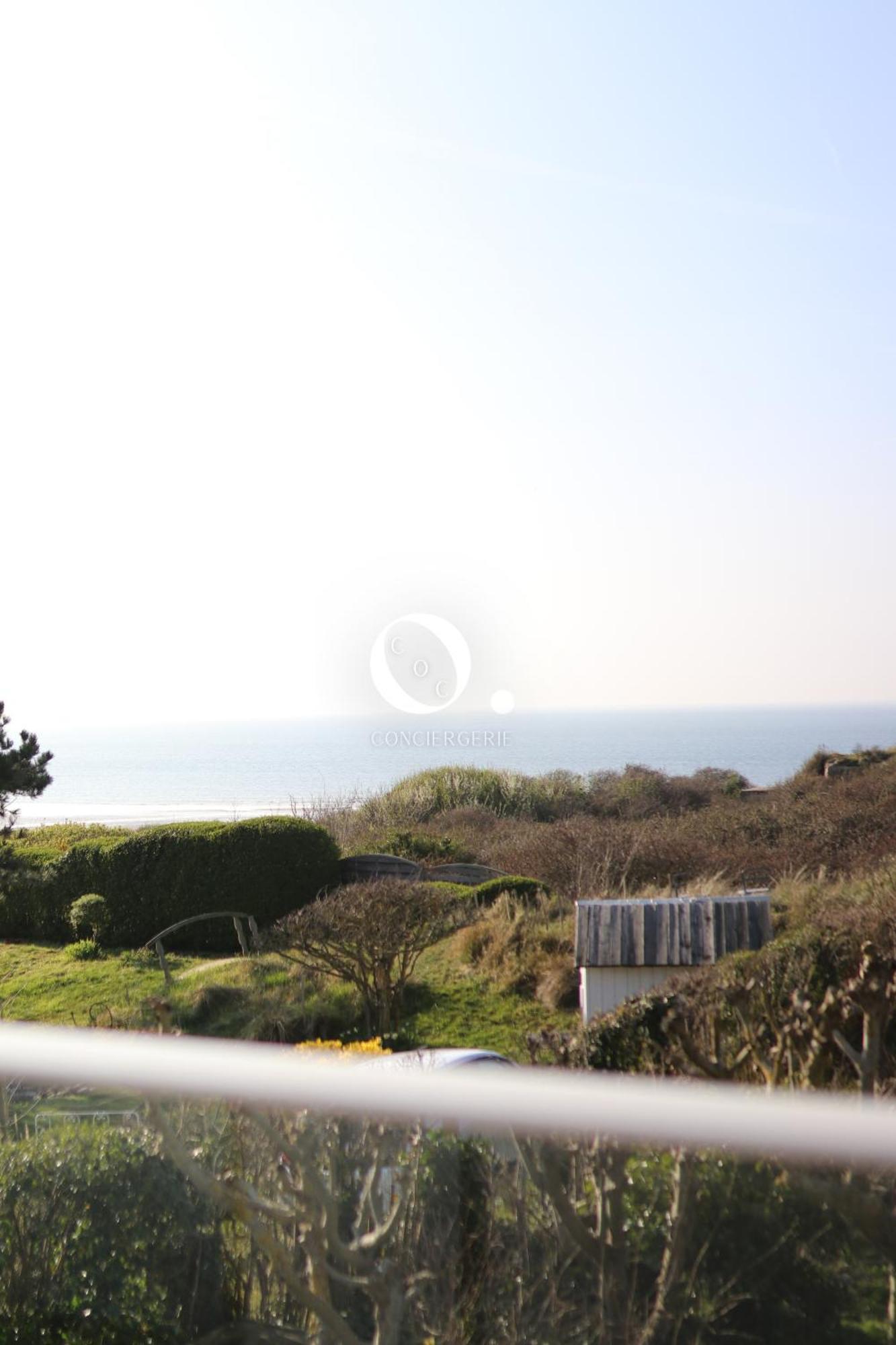 Coc - Villa Le Grand Terrain - Vue Mer Wissant Exterior foto