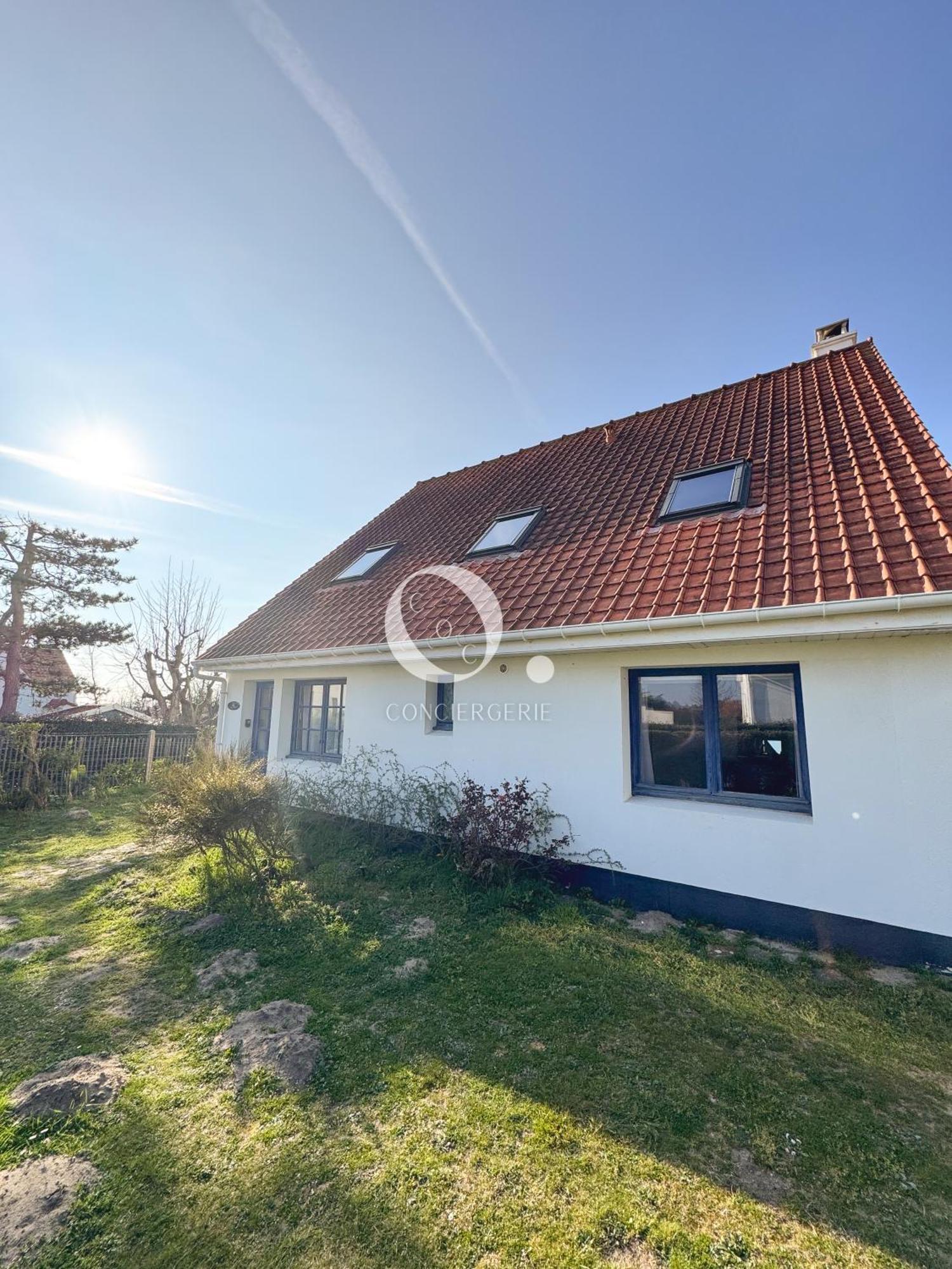 Coc - Villa Le Grand Terrain - Vue Mer Wissant Exterior foto